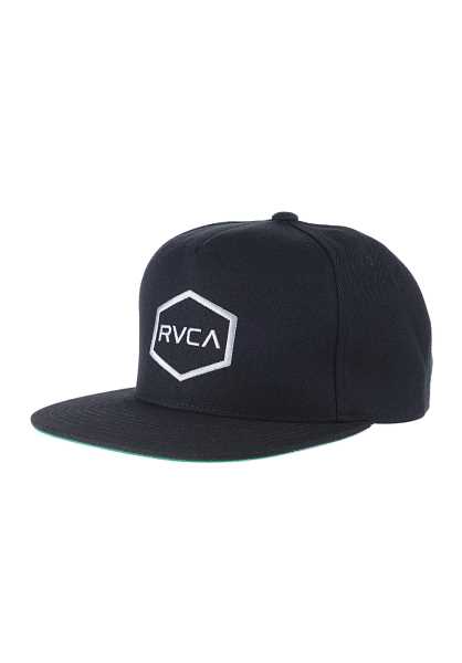 Rvca Commonwealth - Nero Uomo Snapback Modo Poco Costoso Cappello (G3072)